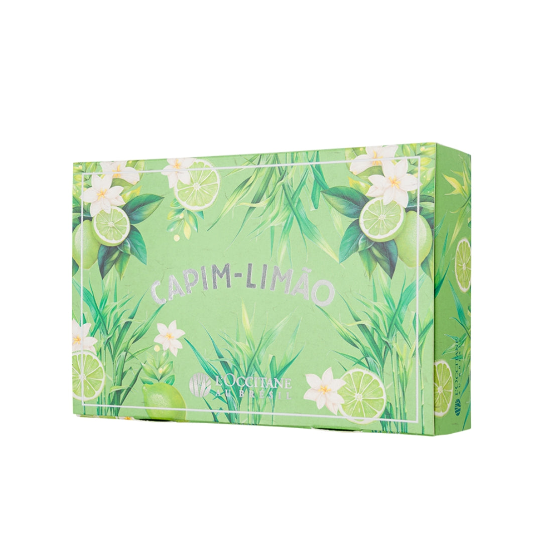 Lemongrass Scented Bar Soap Body Bath Skin Care Kit L'occitane