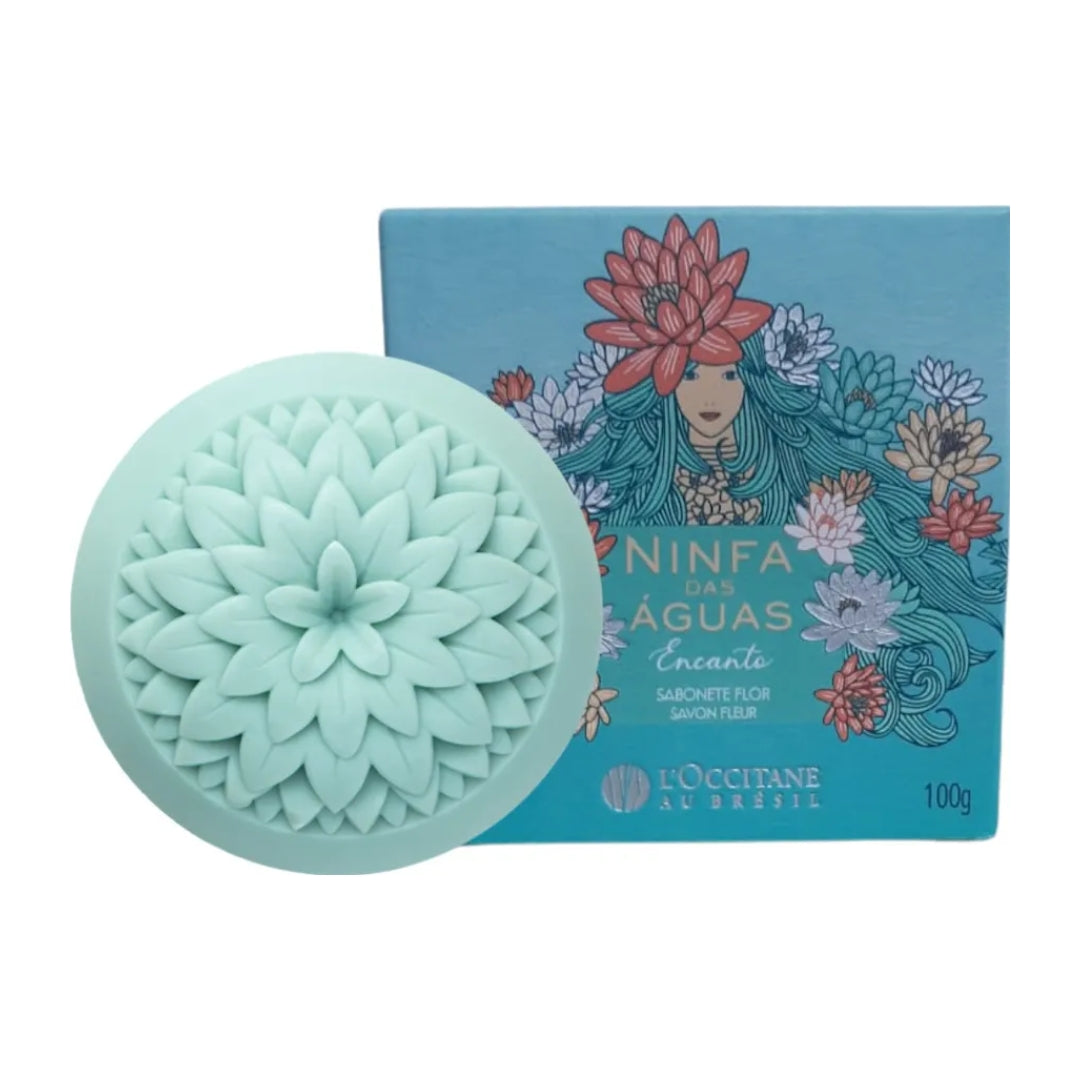 Lot of 4 Flor Ninfa das Aguas Encanto Bar Soap Bath Body Care 100g L'occitane