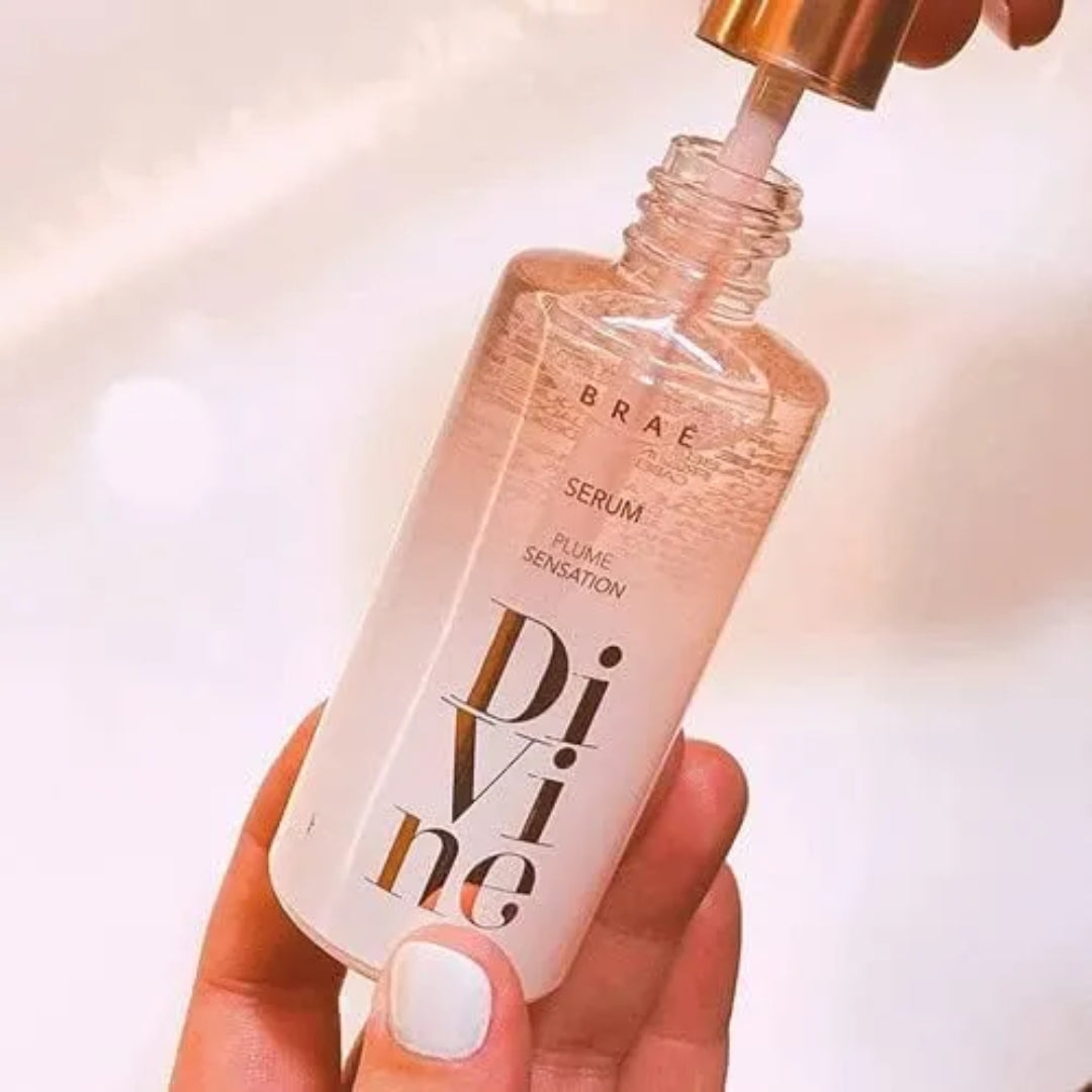 Essential + Divine Serum Hair Finisher Thermal Protection Kit Braé