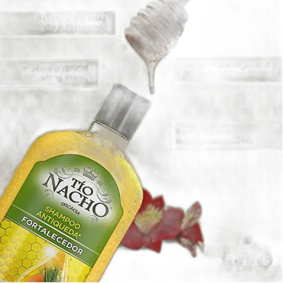 Anti-Hair Loss Strengthener Growth Shampoo Ancient Herbs 415ml Tio Nacho