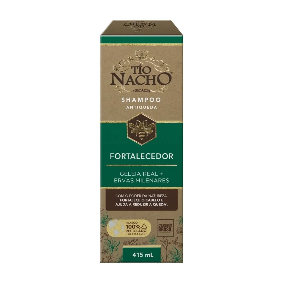 Anti-Hair Loss Strengthener Growth Shampoo Ancient Herbs 415ml Tio Nacho