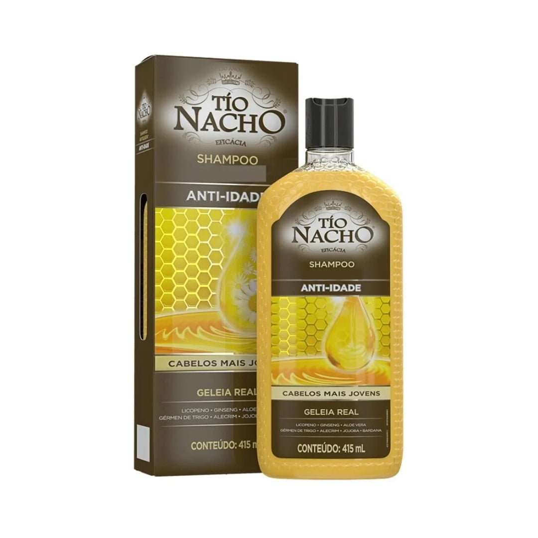 Anti-aging Anti-hair Loss Shampoo Nourishing Growth Treatment 415ml Tio Nacho