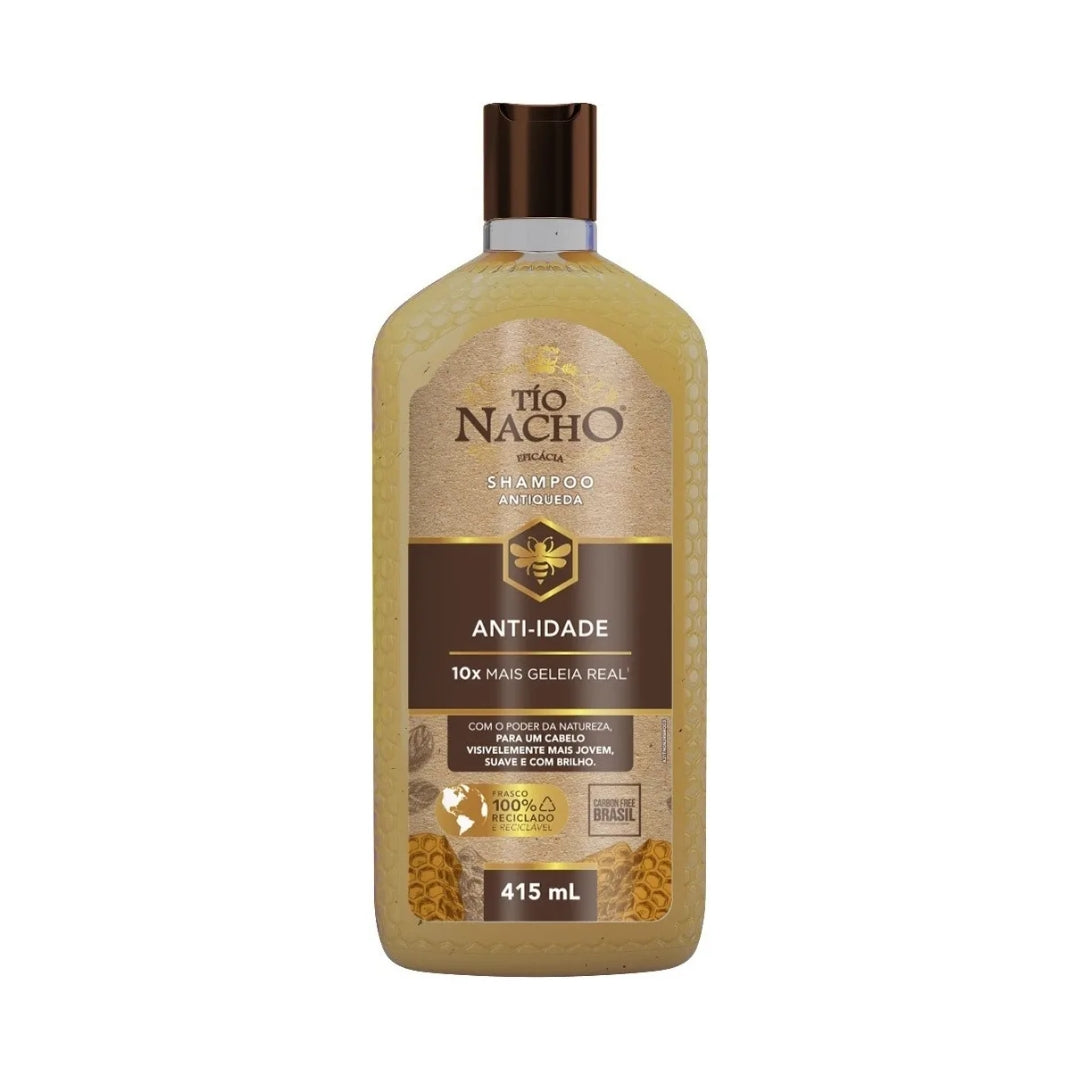 Anti-aging Anti-hair Loss Shampoo Nourishing Growth Treatment 415ml Tio Nacho