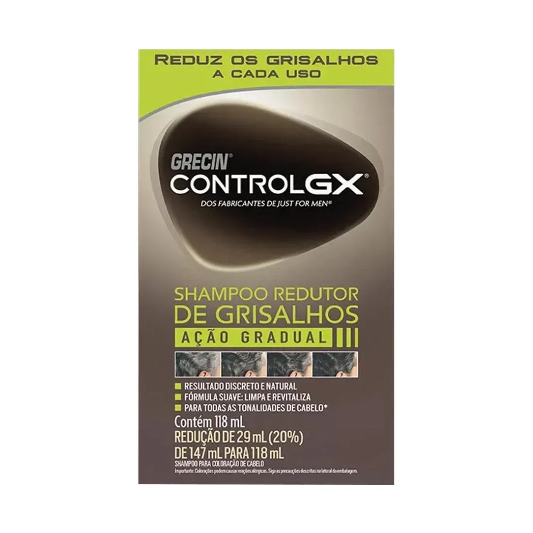 Control GX Gray Reducing Color Maintenance Hair Shampoo 118ml Grecin