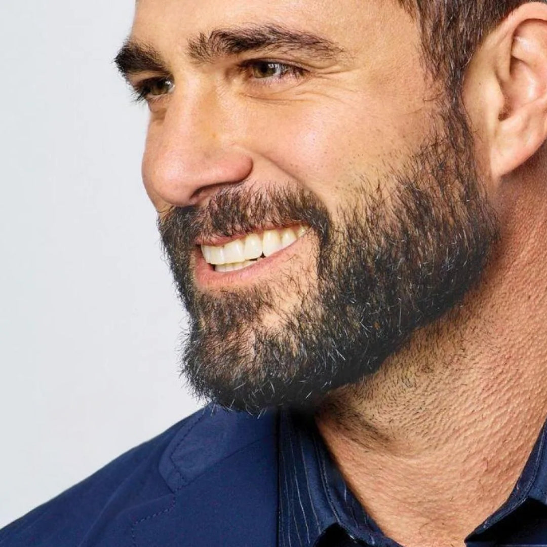 Dark Brown Tint 5 Beard Mustache Gray Color Maintenance Gel 28g Grecin