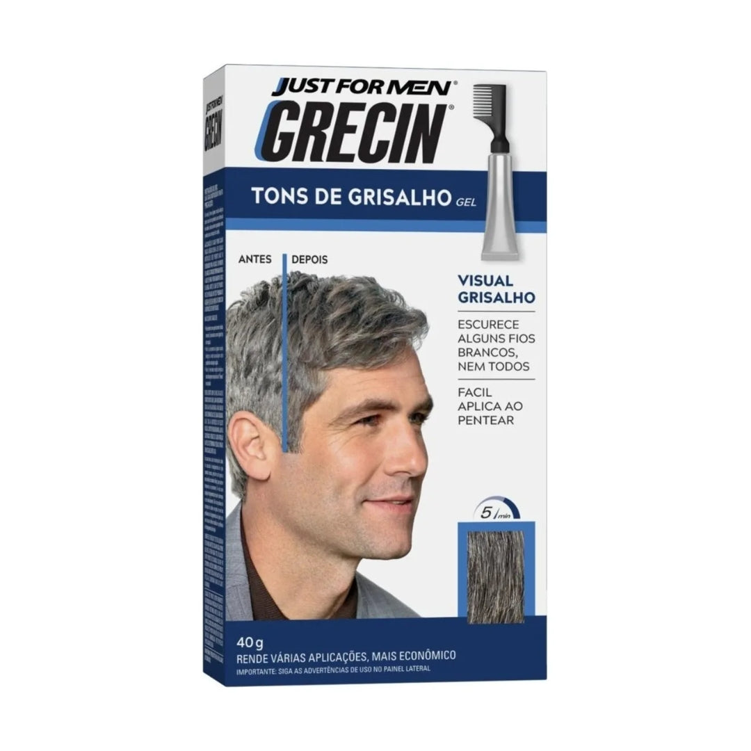 Lot of 2 Gel Shades of Gray 5 Toning Shampoo Color Maintenance 40g Grecin