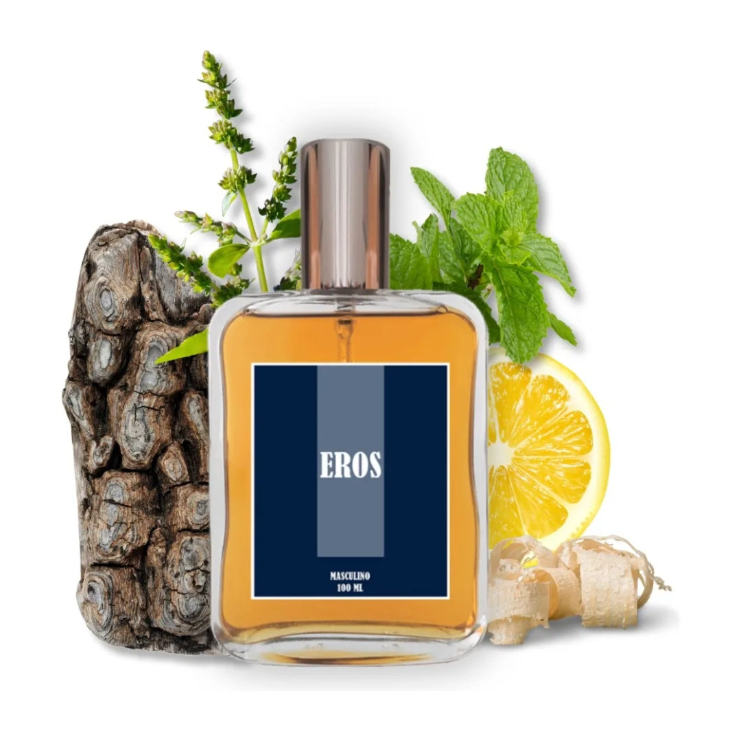 Eros Pheromone Eau de Toilette Woody Fragance 100ml Essencia do Brasil
