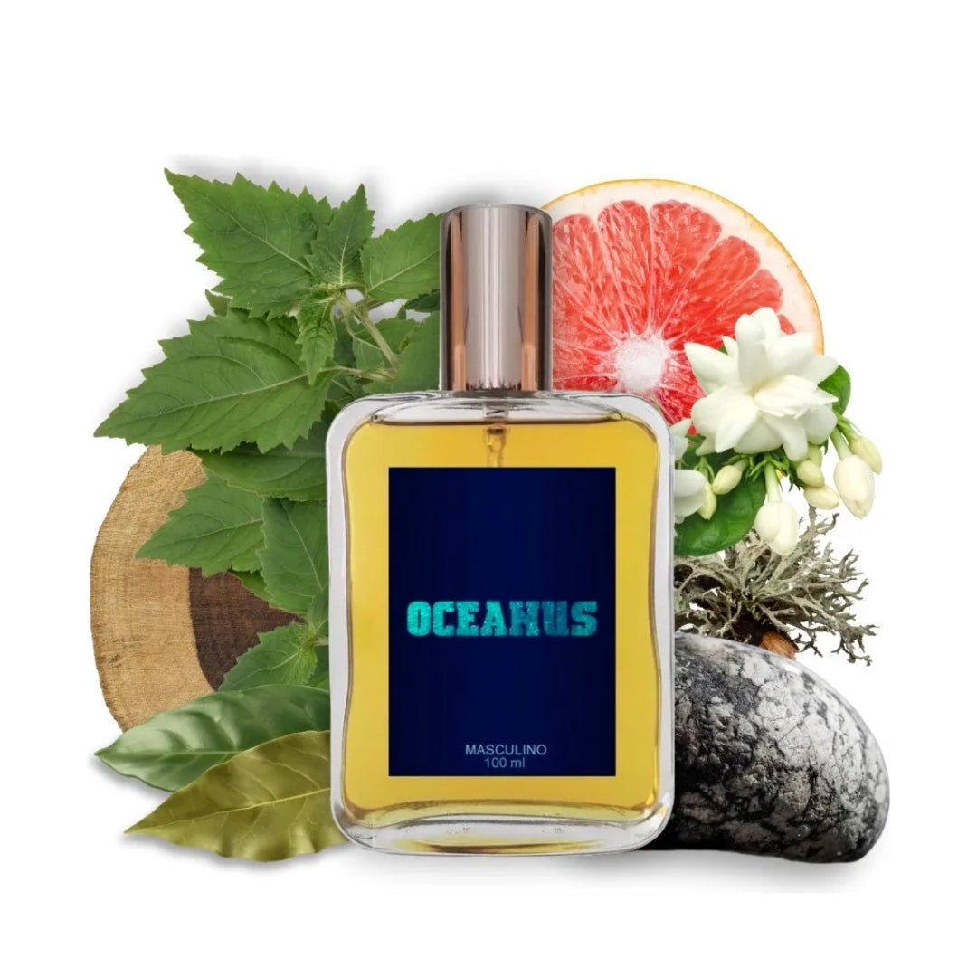 Oceanus Eau de Toilette Fragance Perfume 100ml Essencia do Brasil