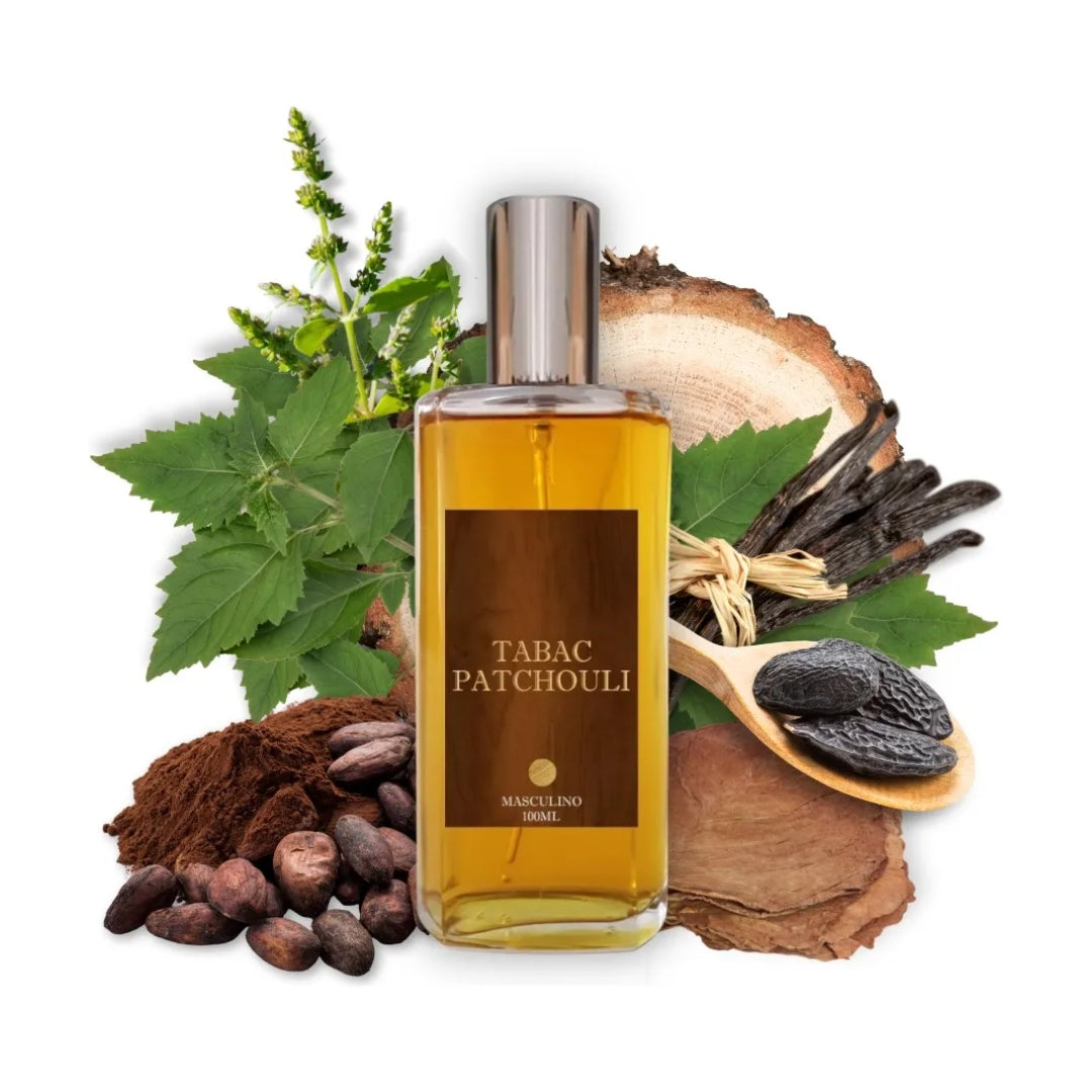 Tabac Patchouli Eau de Toilettte Fragance Perfume 100ml Essencia do Brasil