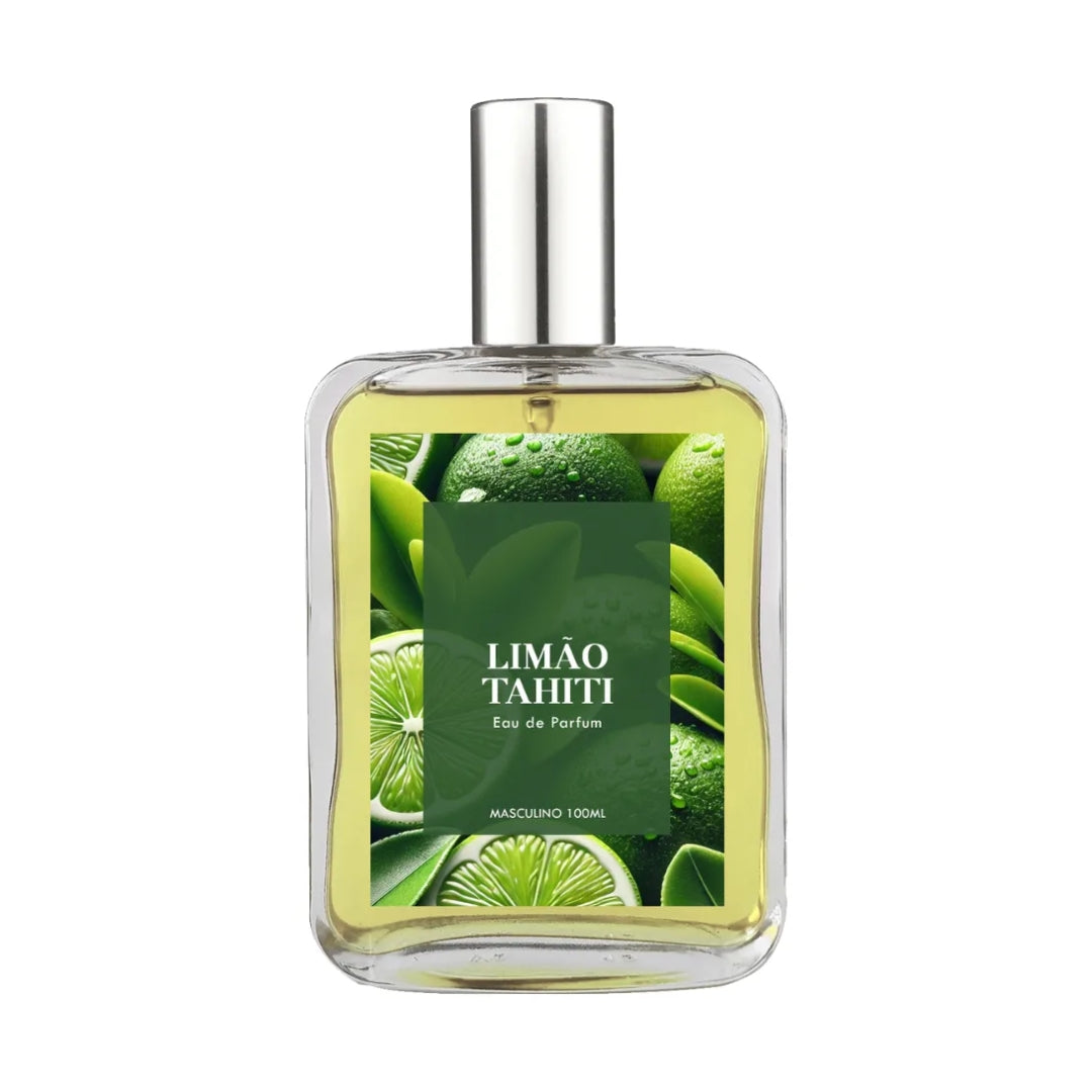 Limao Tahiti Lemon Eau de Toilette Perfume Fragance 100ml Essencia do Brasil