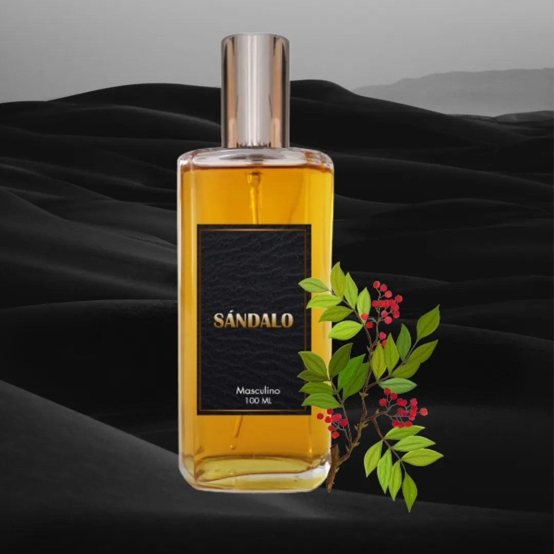 Sandalo Eau de Toilette Fragance Perfume 100ml Essencia do Brasil