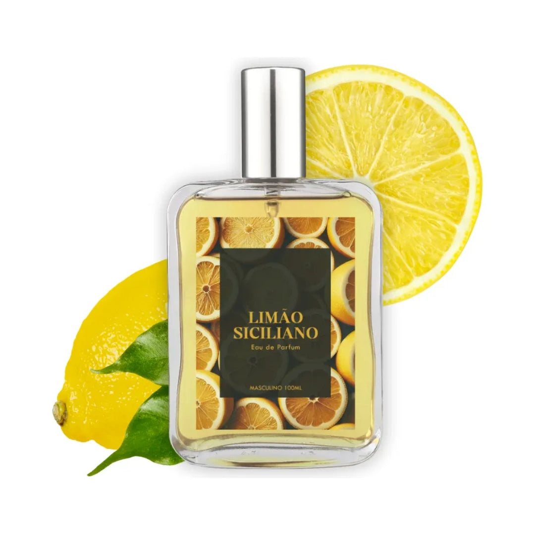 Sicilian Lemon Limao Siciliano Eau de Toilette Fragance 100ml Essencia do Brasil