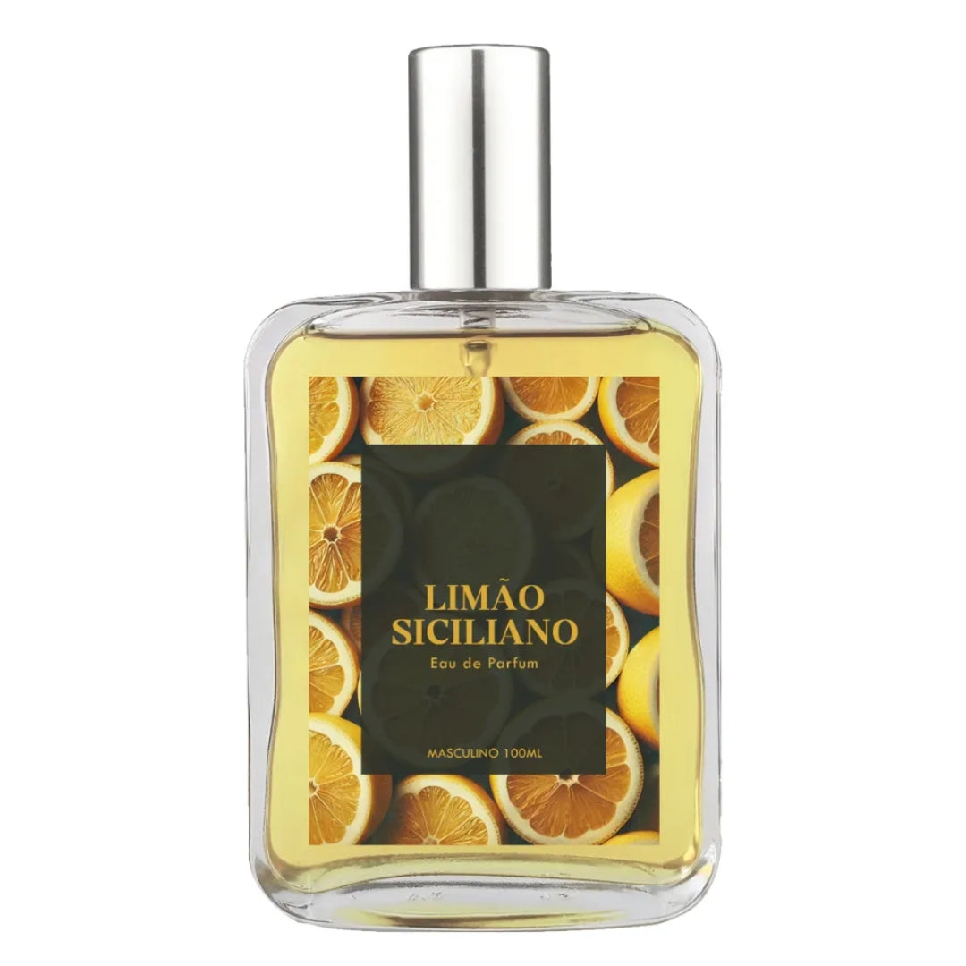 Sicilian Lemon Limao Siciliano Eau de Toilette Fragance 100ml Essencia do Brasil
