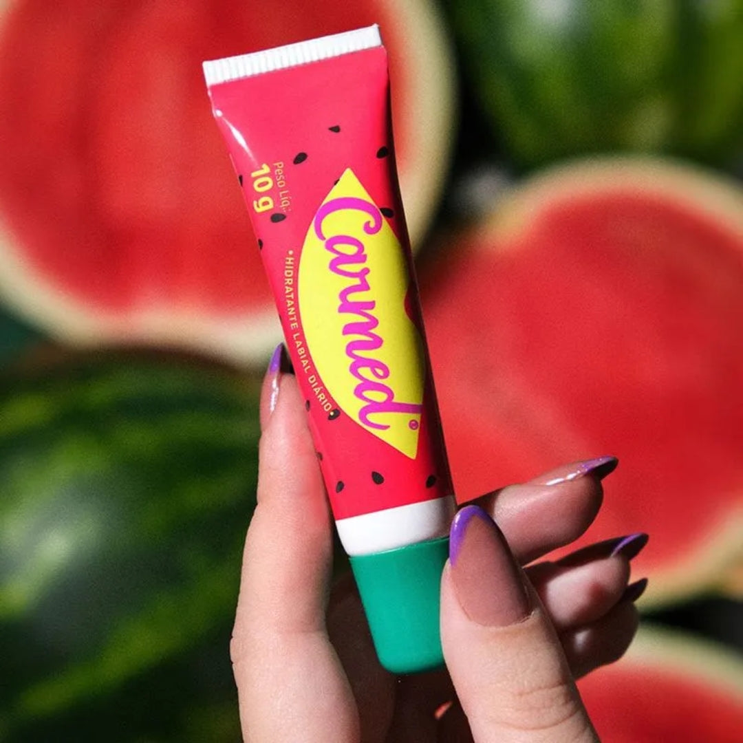 Lot of 5 Cimed Carmed Watermelon Melancia Lip Gloss Moisturizer 10g Vegan