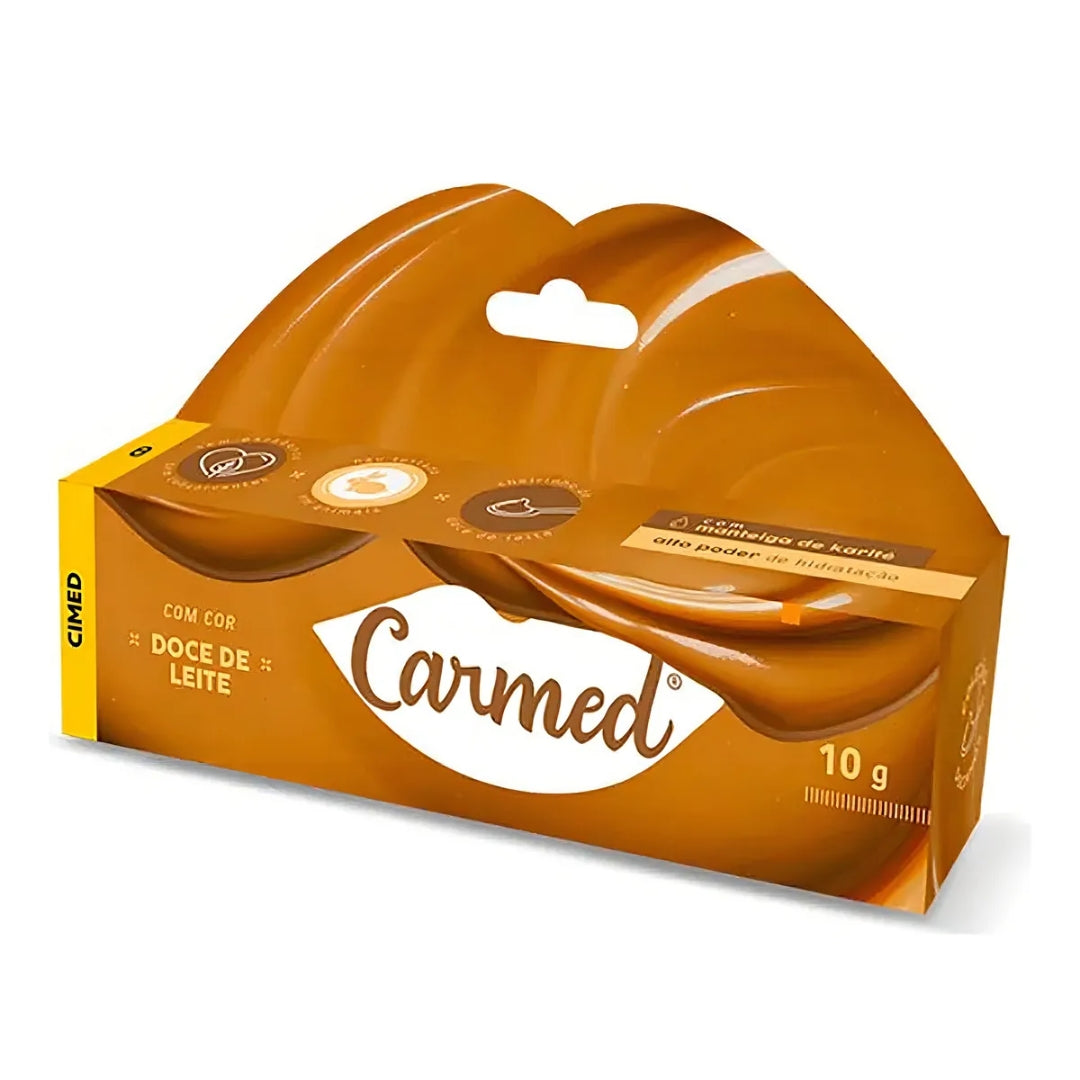 Lot of 5 Cimed Carmed Doce de Leite Lip Gloss Moisturizer 10g Vegan