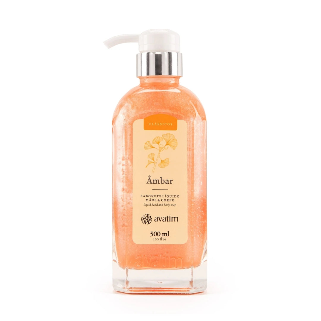 Ambar Body Liquid Soap Skin Care Nourishing Softness 500ml Avatim