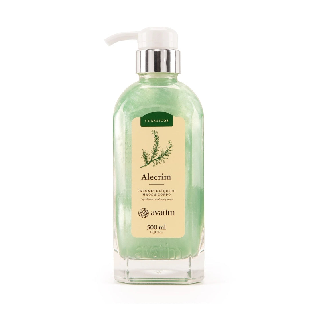 Rosemary Body Liquid Soap Skin Care Softness Nourishing 500ml Avatim