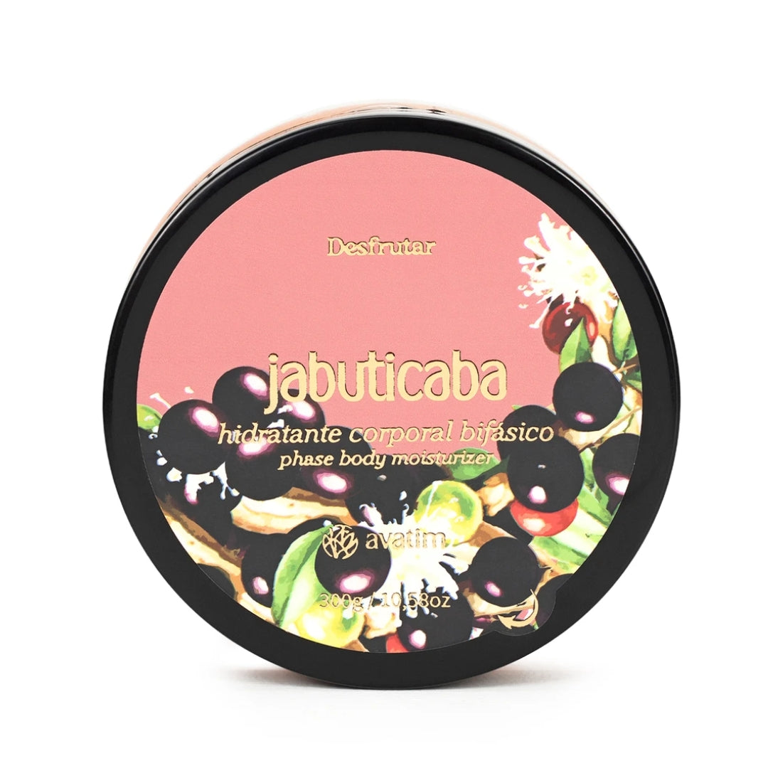 Biphasic Jabuticaba Body Moisturizer Skin Care Hydration Cream 300g Avatim