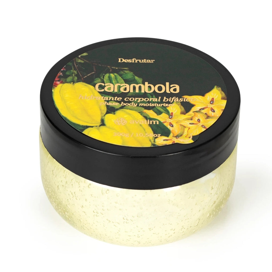 Biphasic Carambola Body Moisturizer Skin Care Hydration Cream 300g Avatim