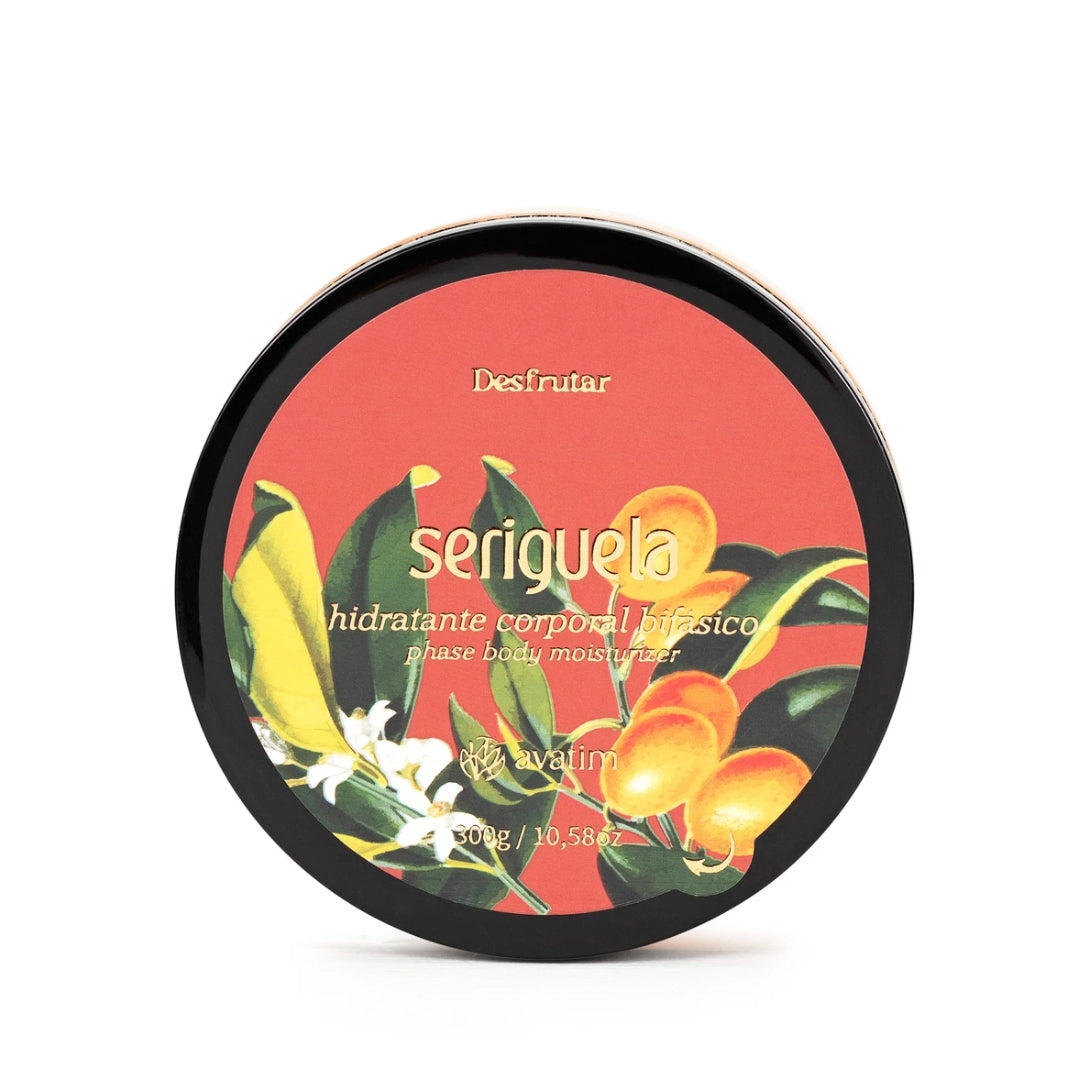 Biphasic Seriguela Body Moisturizer Skin Care Hydration Cream 300g Avatim