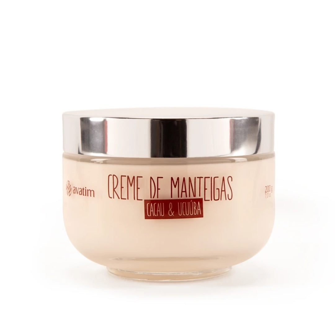 Cocoa Ucuuba Butter Cream Body Skin Care Moisturizer 200g Avatim