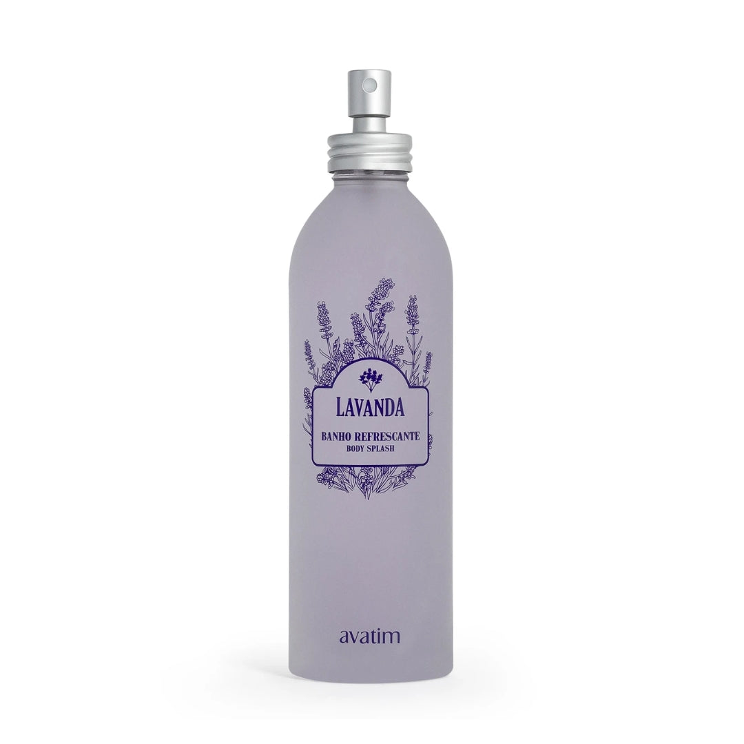 Banho Refrescante Lavanda Lavender Post Bath Body Cologne 300ml Avatim