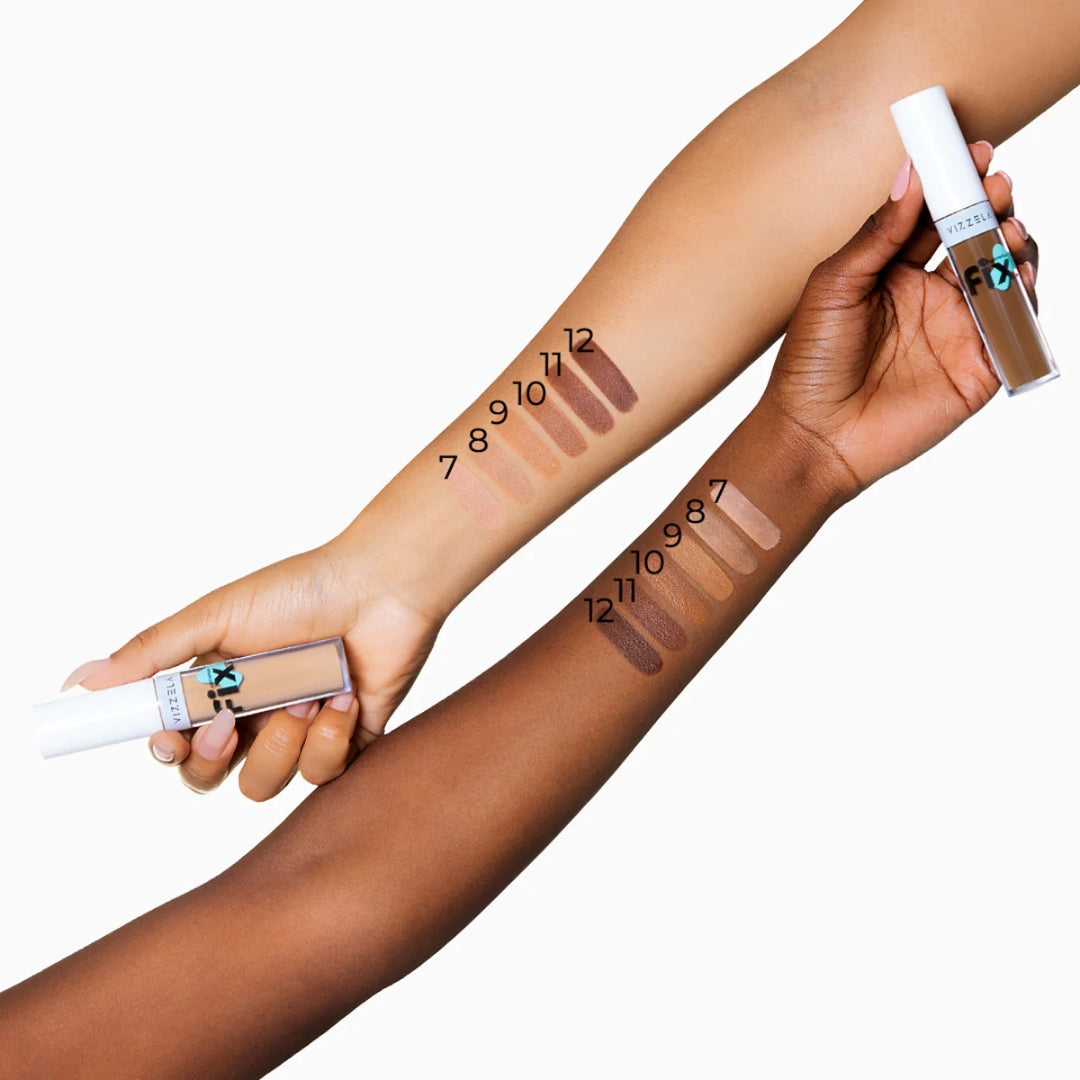 FIX Liquid Concealer Eye Makeup Skin Tone 12 Vizzela 7g