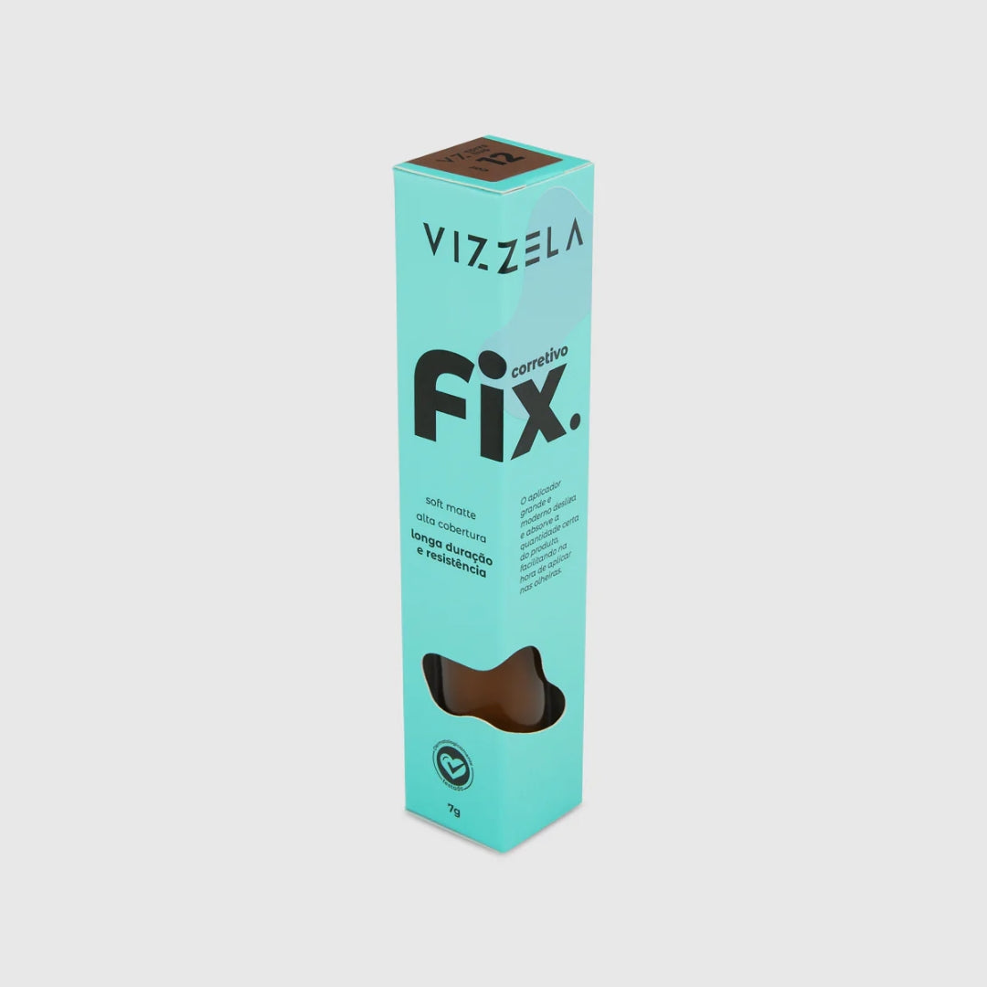 FIX Liquid Concealer Eye Makeup Skin Tone 12 Vizzela 7g