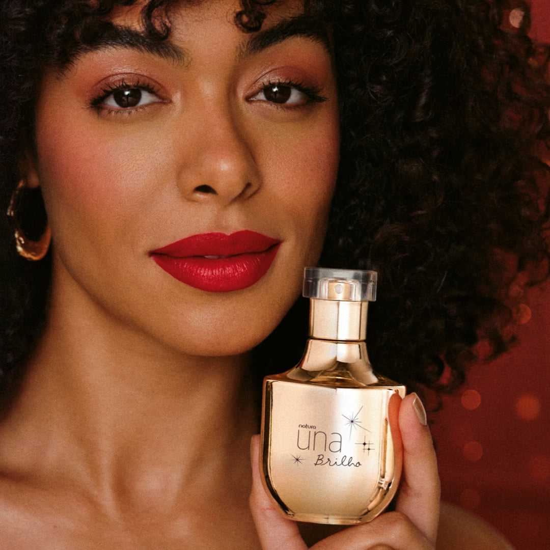 Una Brilho Eau de Parfum Oriental Floral Body Fragance 75ml Natura