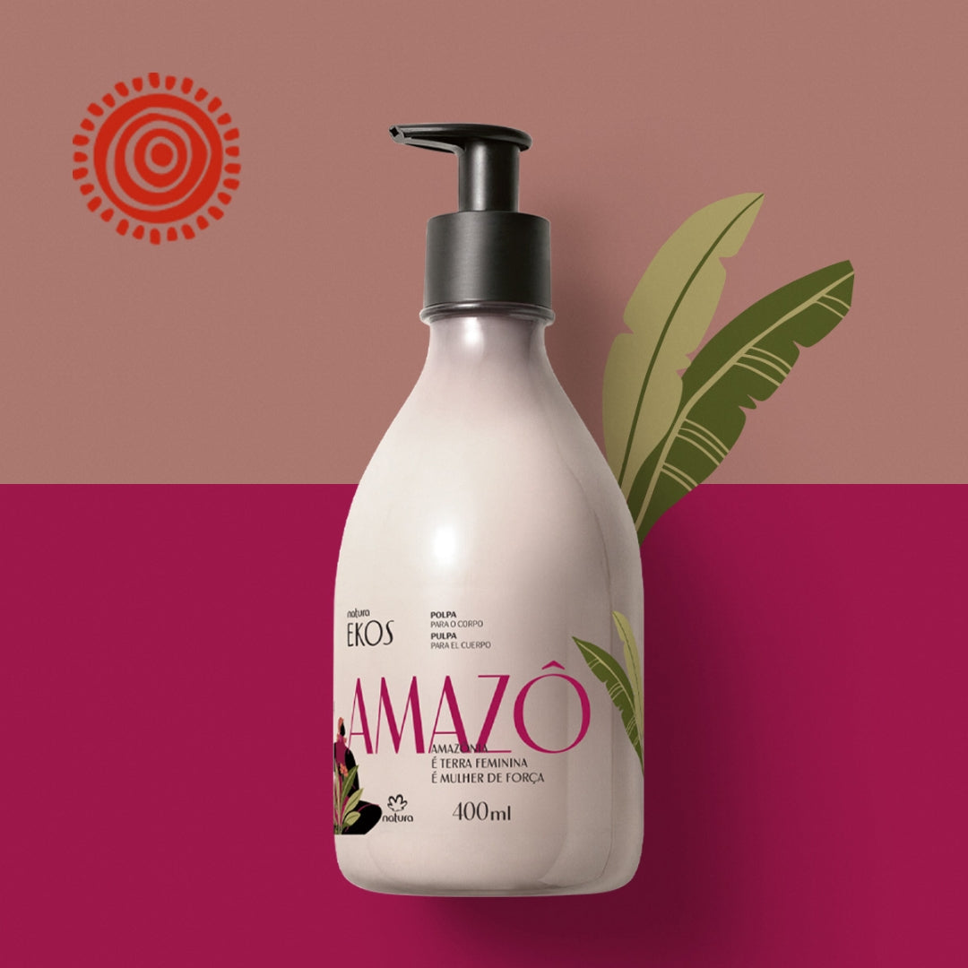 Ekos Amazô Moisturizing Deodorant Body Spray 400ml Natura Daily Skin Care