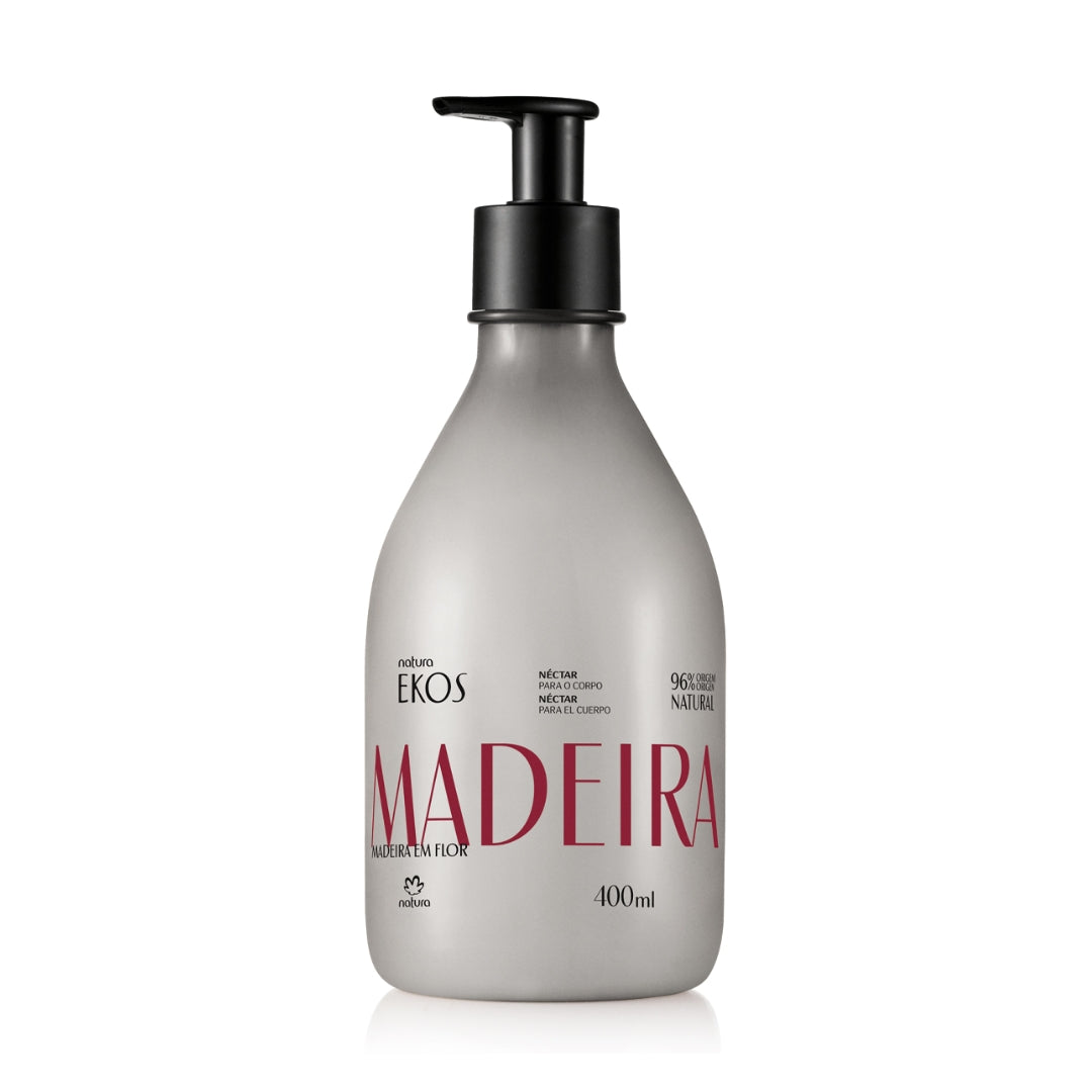 Ekos Madeira Wood Flower Body Nectar 400ml Natura Daily Skin Care