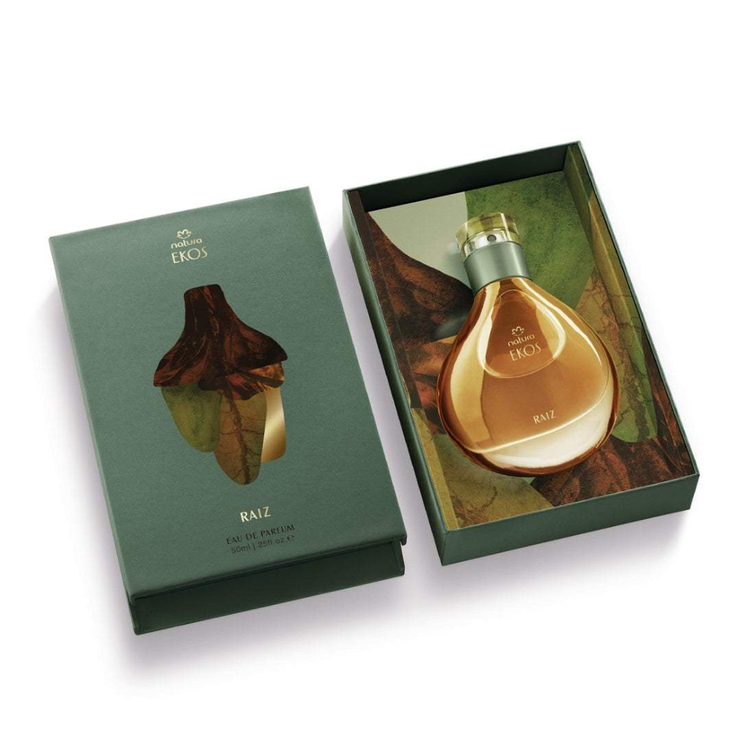 Raiz Eau de Parfum 50ml Natura Woody Green Floral Body Fragance Perfume