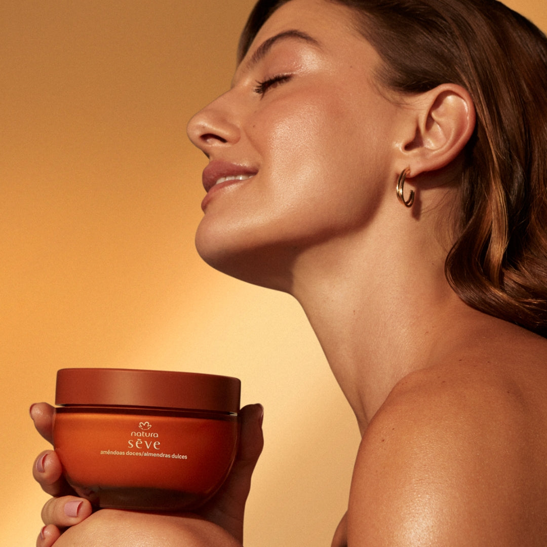 Sève Sweet Almond Scented Body Deodorant Cream 200g Natura Daily Skin Care