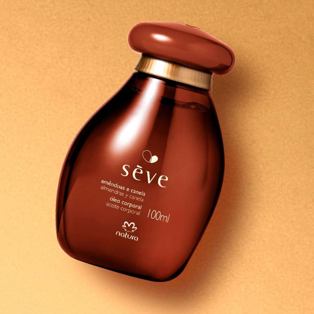 Sève Almond Cinnamon Deodorant Body Oil 100ml Natura Daily Skin Care