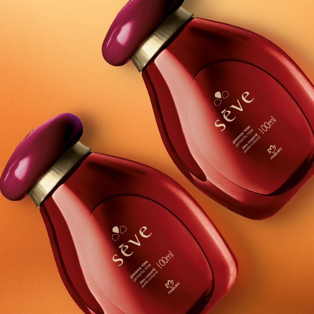 Sève Pink Pepper Deodorant Body Oil Kit 2x 100ml Natura Daily Skin Care