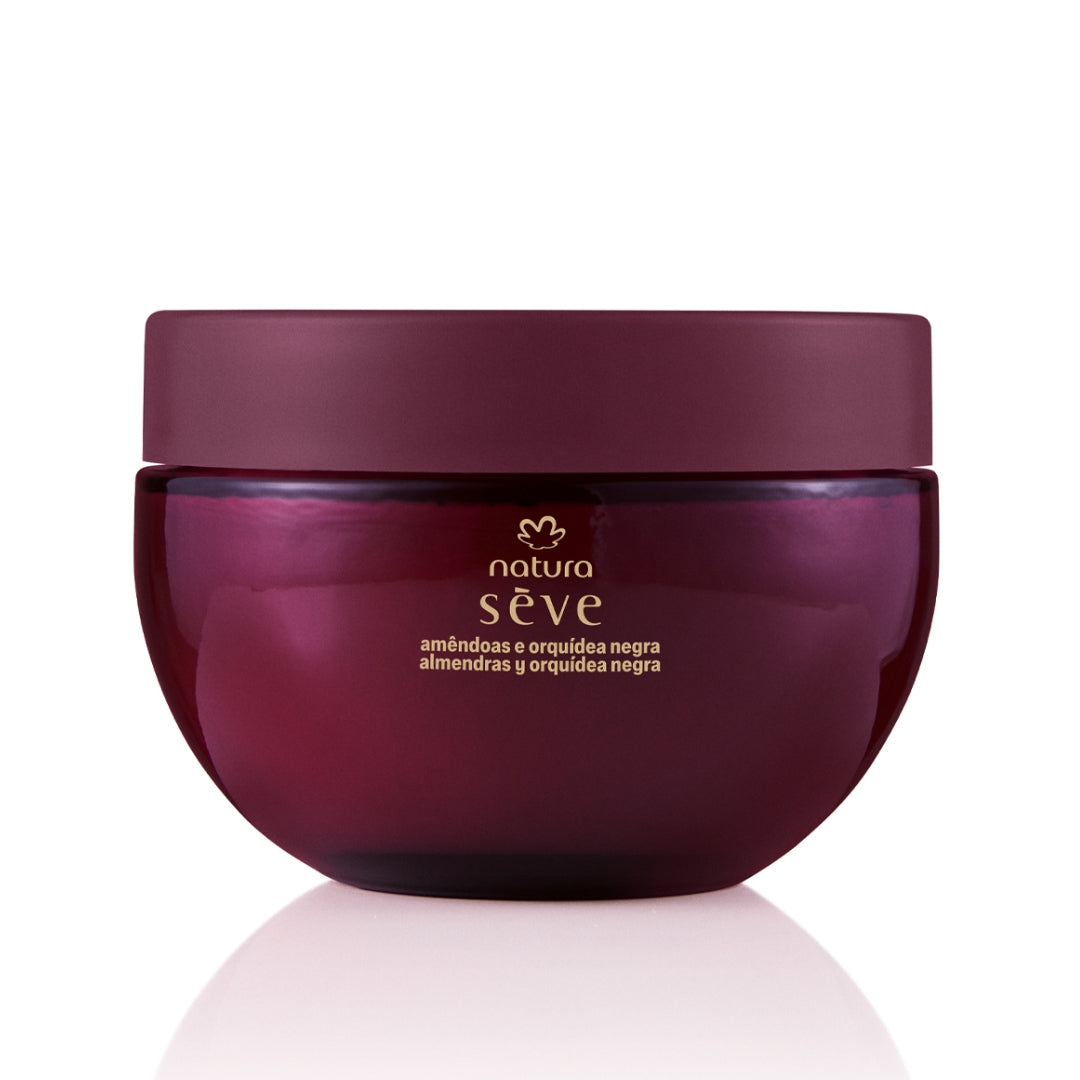 Sève Almond Black Orchid Scented Body Deodorant Cream 200g Natura Skin Care