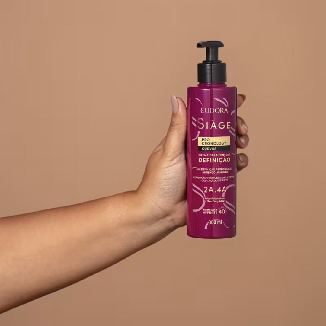 Siàge Pro Cronology Curves 2A–4C Leave-In Curl Defining Cream 300ml Eudora