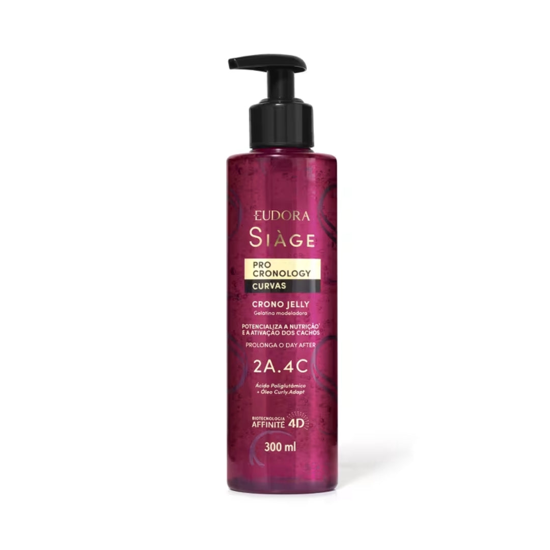 Siàge Pro Cronology Curves Crono Jelly Curl Activator Anti-Frizz Gel 300ml Eudora