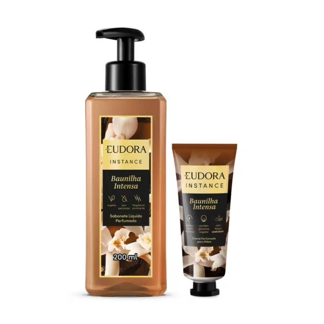 Instance Intense Vanilla Skin Care Liquid Soap + Hand Cream Set Eudora
