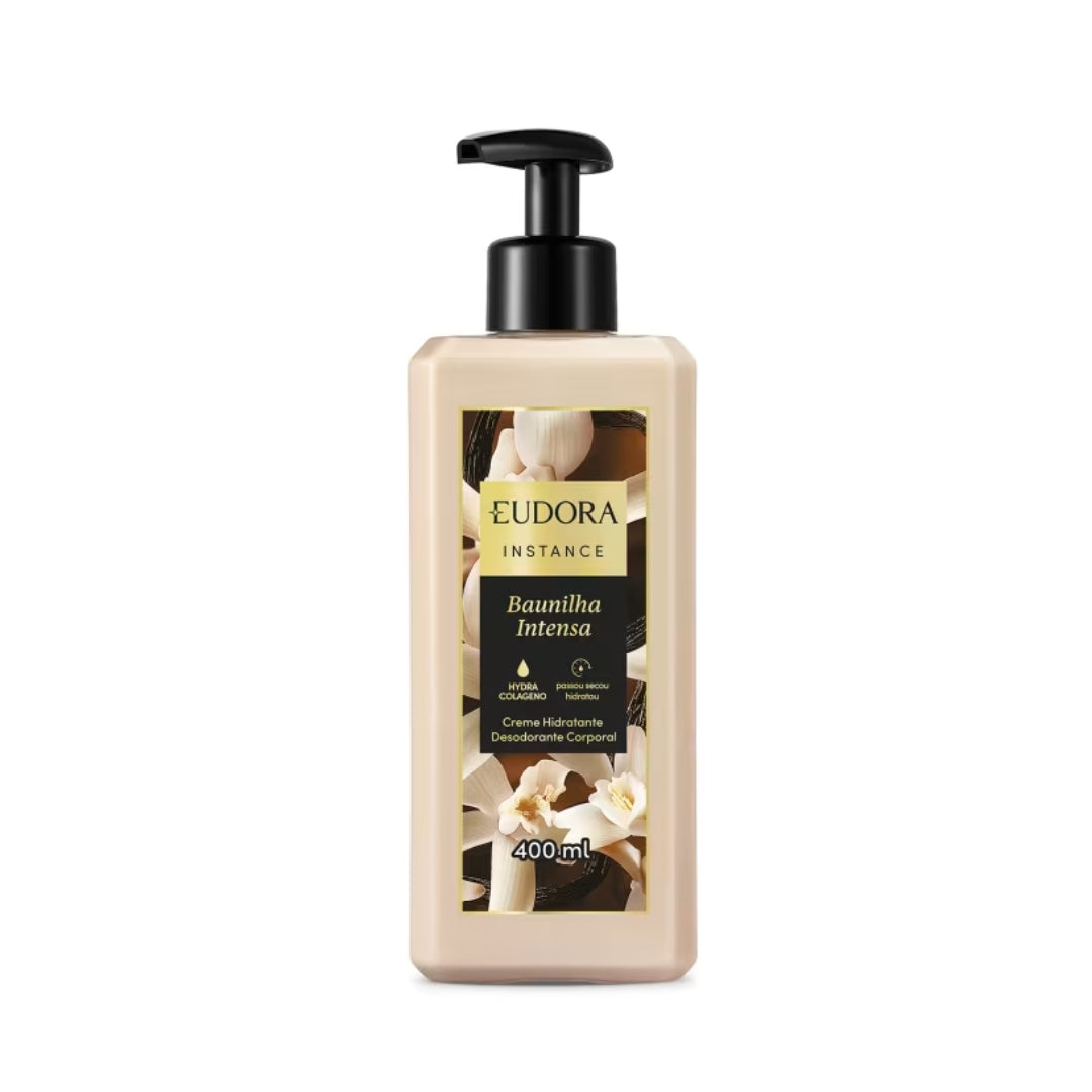 Instance Intense Vanilla Body Lotion 48h Hydration Skin Care 400ml Eudora