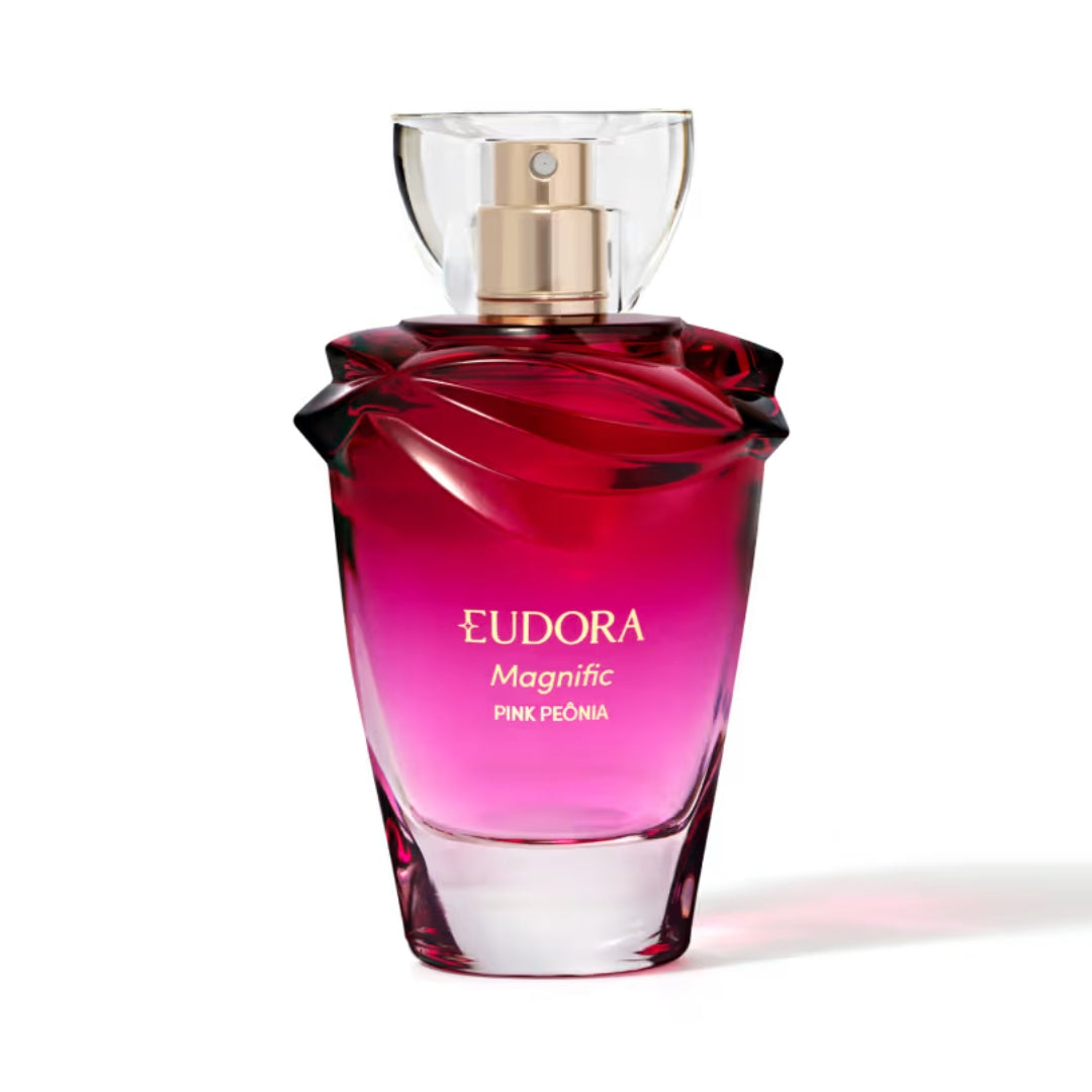 Magnific Pink Peony Eau de Cologne Floral Gourmand Perfume 75ml Eudora