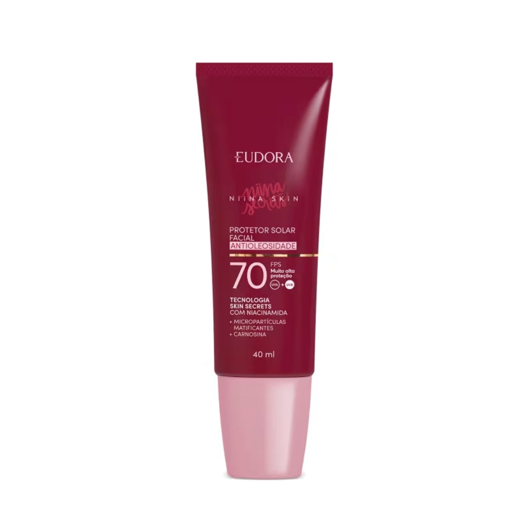 Niina Secrets Skin Oil Control Sunscreen SPF 70 Matte Protection 40ml Eudora