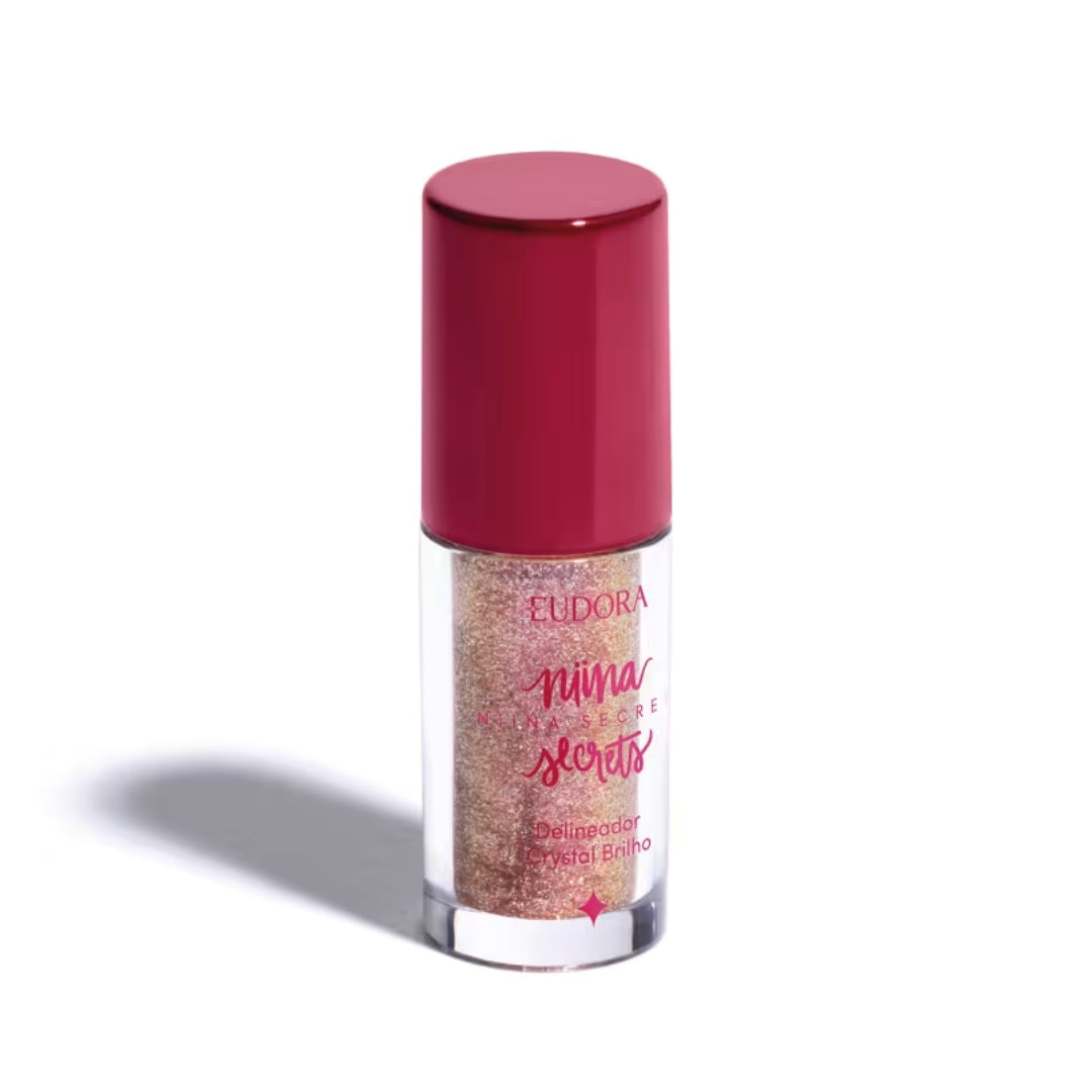 Niina Secrets Crystal Glow Eyeliner Rose Gold Sparkle Makeup 3g Eudora