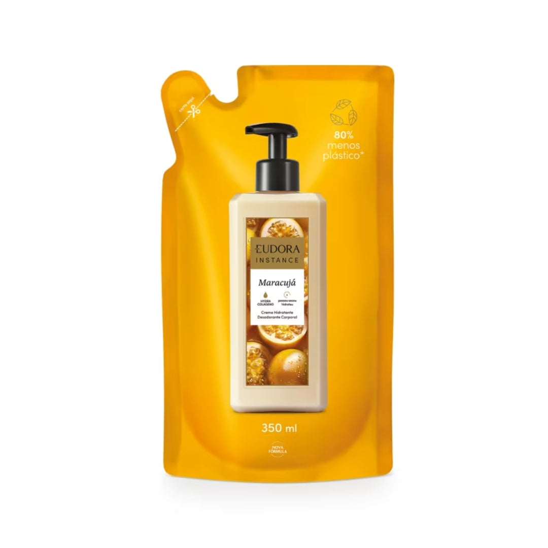 Instance Passion Fruit Refill Perfumed Body Cream Hydration 350ml Eudora