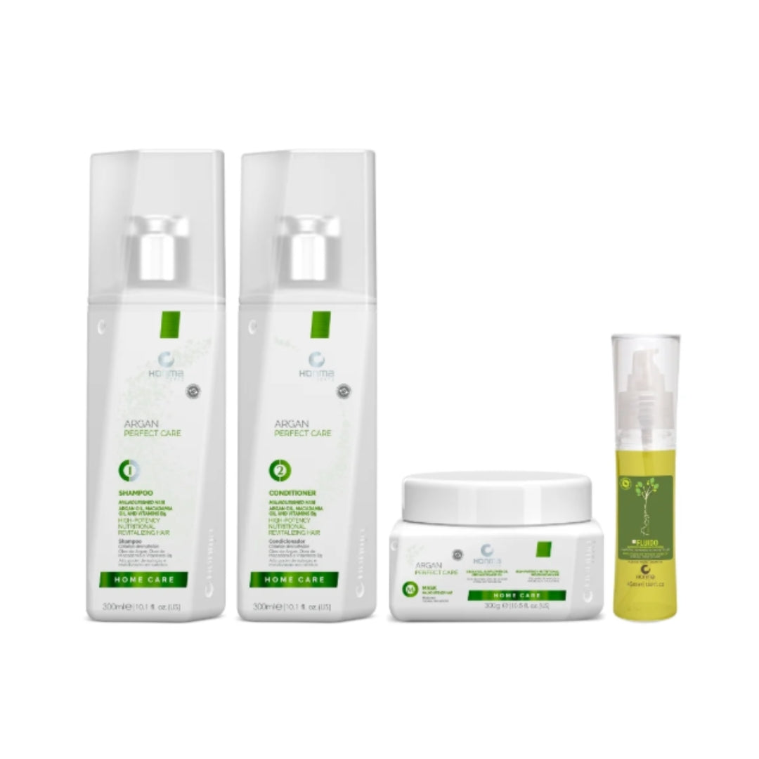 Argan Perfect Care Complete Treatment Kit Home Care Set Honma Tokyo