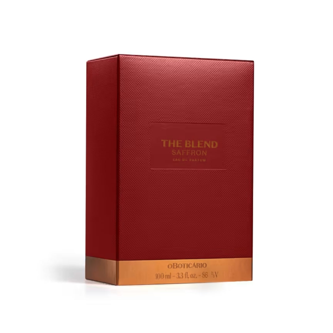 The Blend Amber Saffron Eau De Parfum Luxury Arabic Fragrance 100ml o Boticário