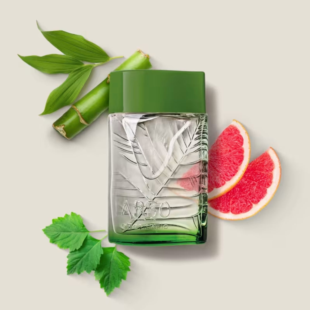 Arbo Puro Cologne Fresh Fougère Bamboo Citrus Fragrance 100ml o Boticário