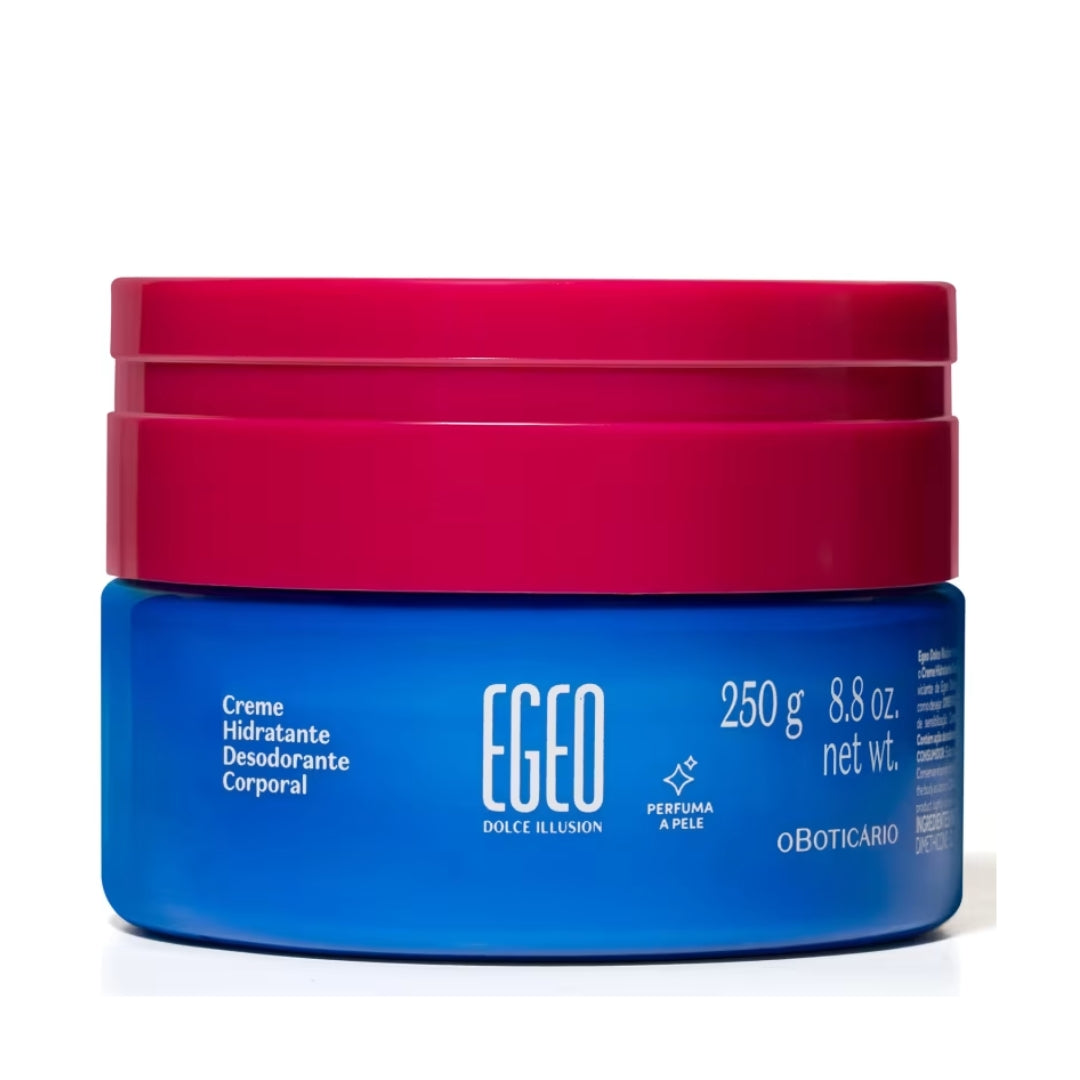 Egeo Dolce Illusion Body Cream Moisturizing Lotion 250g o Boticário