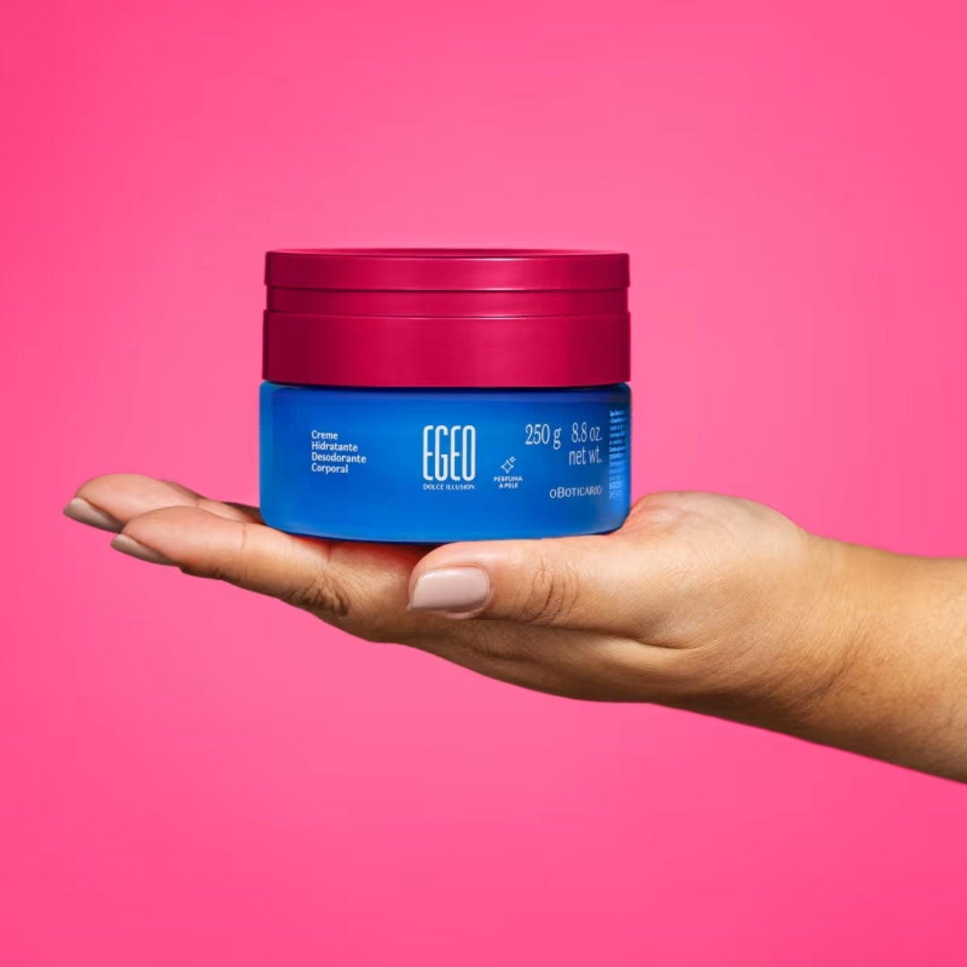Egeo Dolce Illusion Body Cream Moisturizing Lotion 250g o Boticário