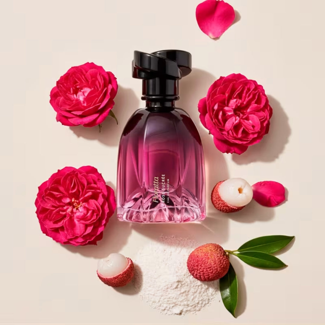 Floratta Rose Sucrée Eau De Parfum Sweet Rose Amber Perfume 75ml o Boticário